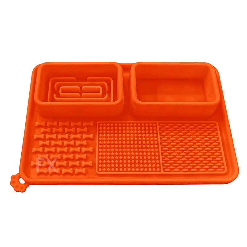 Dog Licking Pad – Slow Feeder & Calming Suction Mat for Dogs and Cats