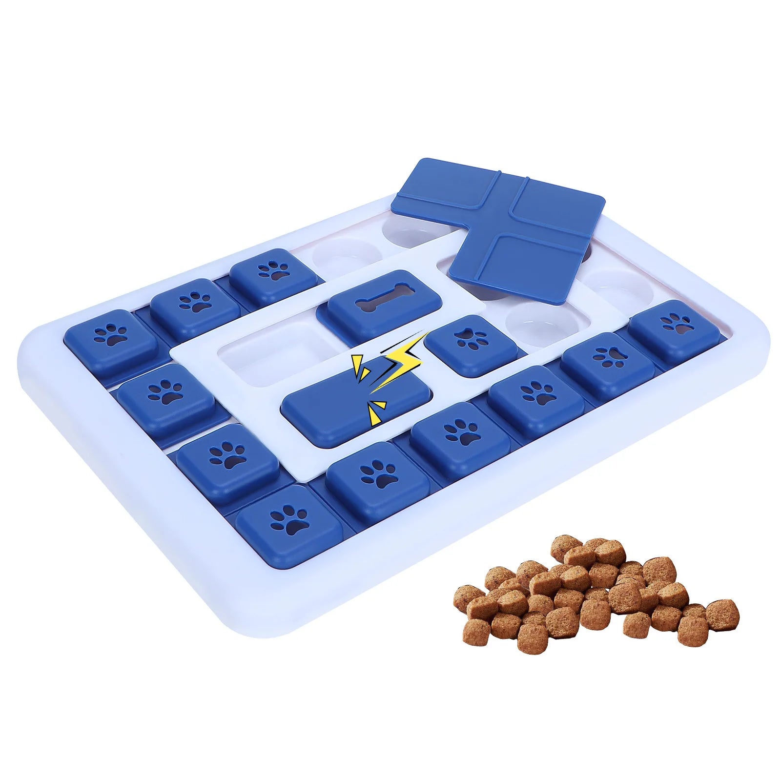 Interactive Dog Puzzle Toy – Treat Dispensing Slow Feeder for Training & Mental Stimulation