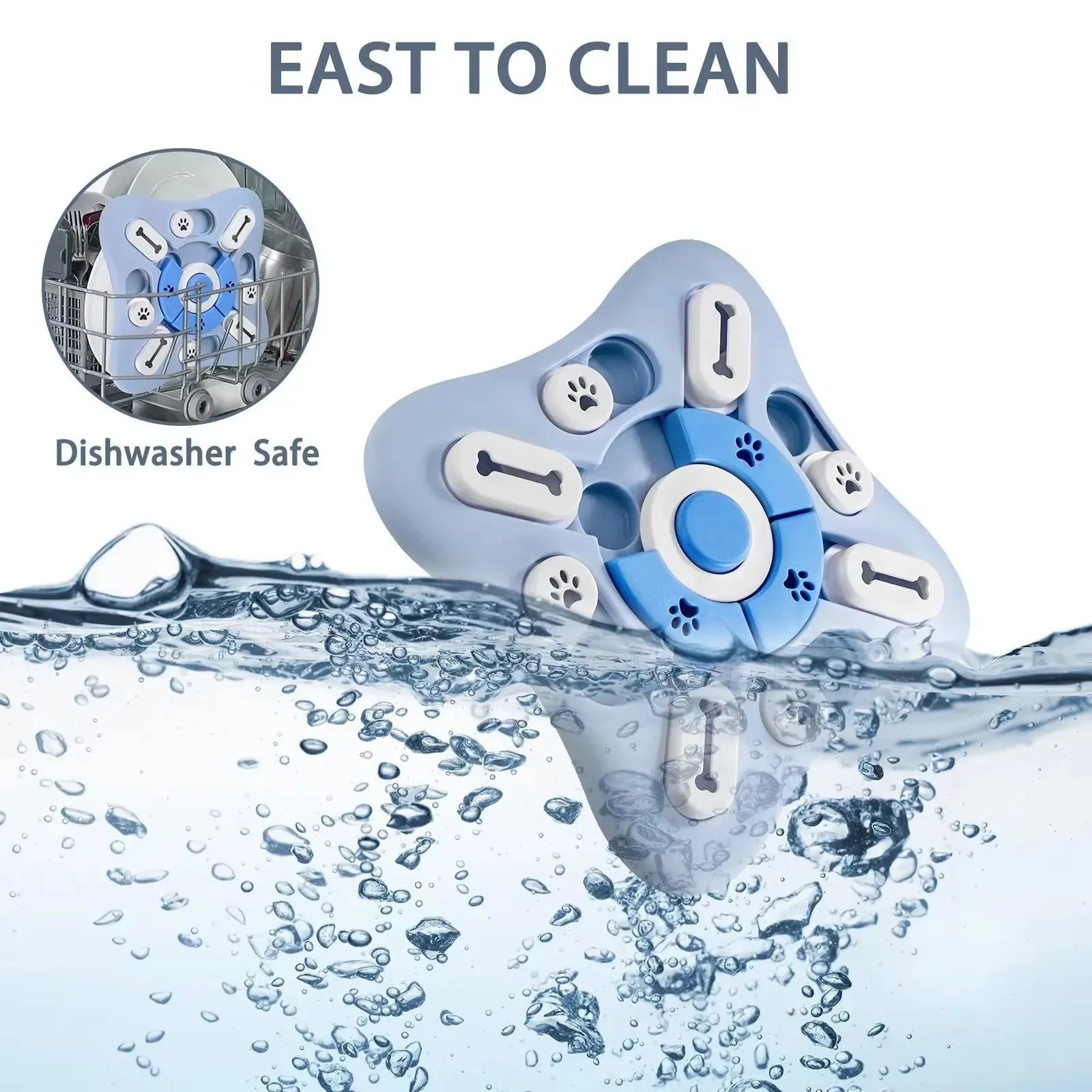 IQ Training Dog Puzzle Toy – Interactive Treat Dispenser & Slow Feeder