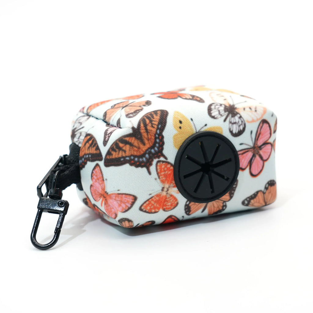 DDPaws  Butterly  Doggy Dog Harness Personalized 5pcs,Set Pet Harness Bowtie Collar Leash Poop Bag
