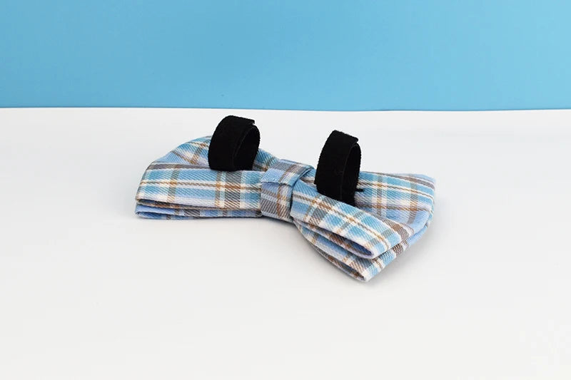 Plaid Personalized Dog Collar, Leash & Harness Set