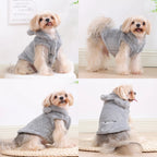 Soft Fleece Dog Hoodie – Warm & Cozy Pet Sweater for Small and Medium Dogs