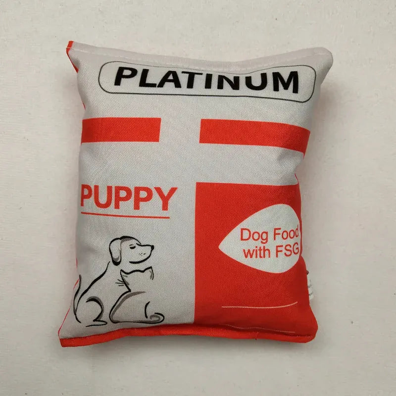 🥔🐶 Funny Crisps Dog Chew Toy