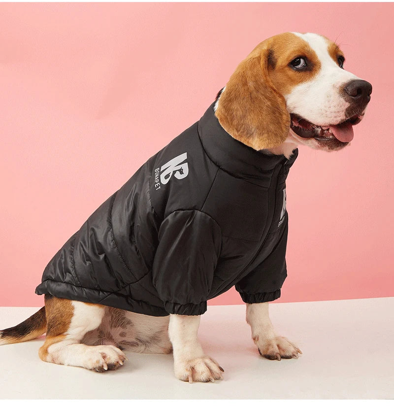 Winter Warm Dog Jacket | Thick, Windproof Coat