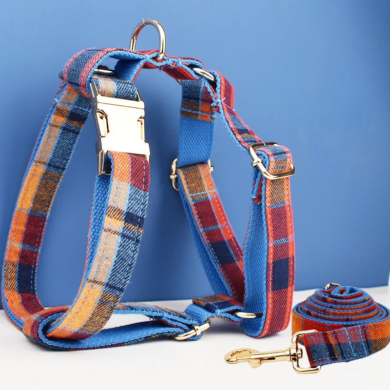 High Quality Heavy Duty Dog Harness Metal，Dog Harness Leash DIY