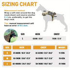 Tactical Service Dog Harness – Adjustable MOLLE Vest with Reflective Straps & Control Handle