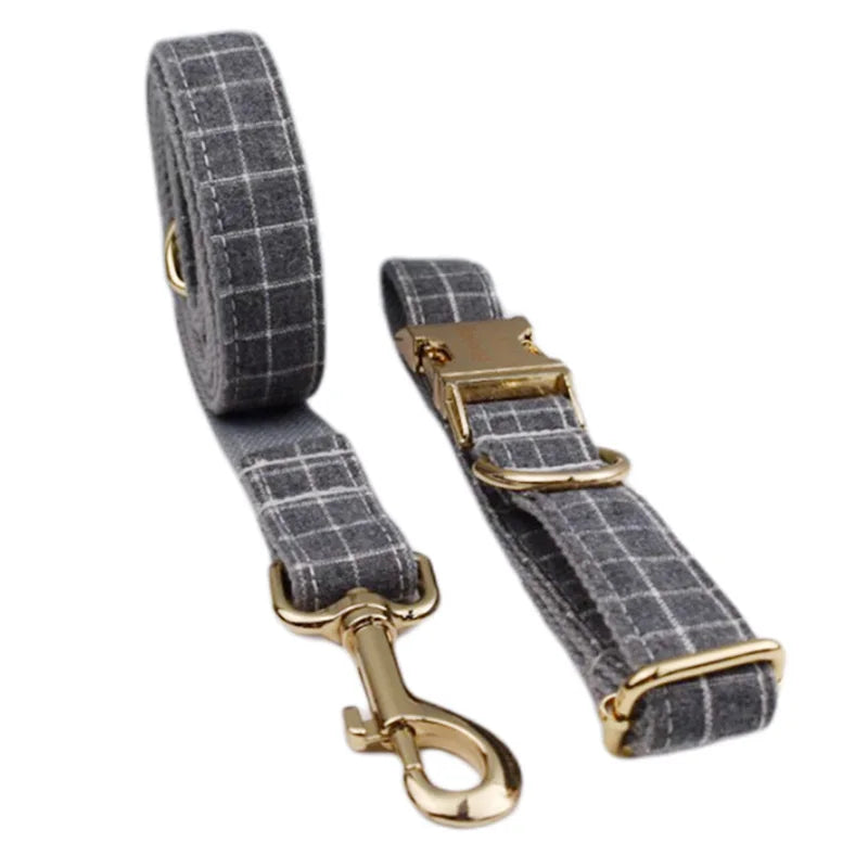 Personalized Dog Collar, Leash & Harness Set