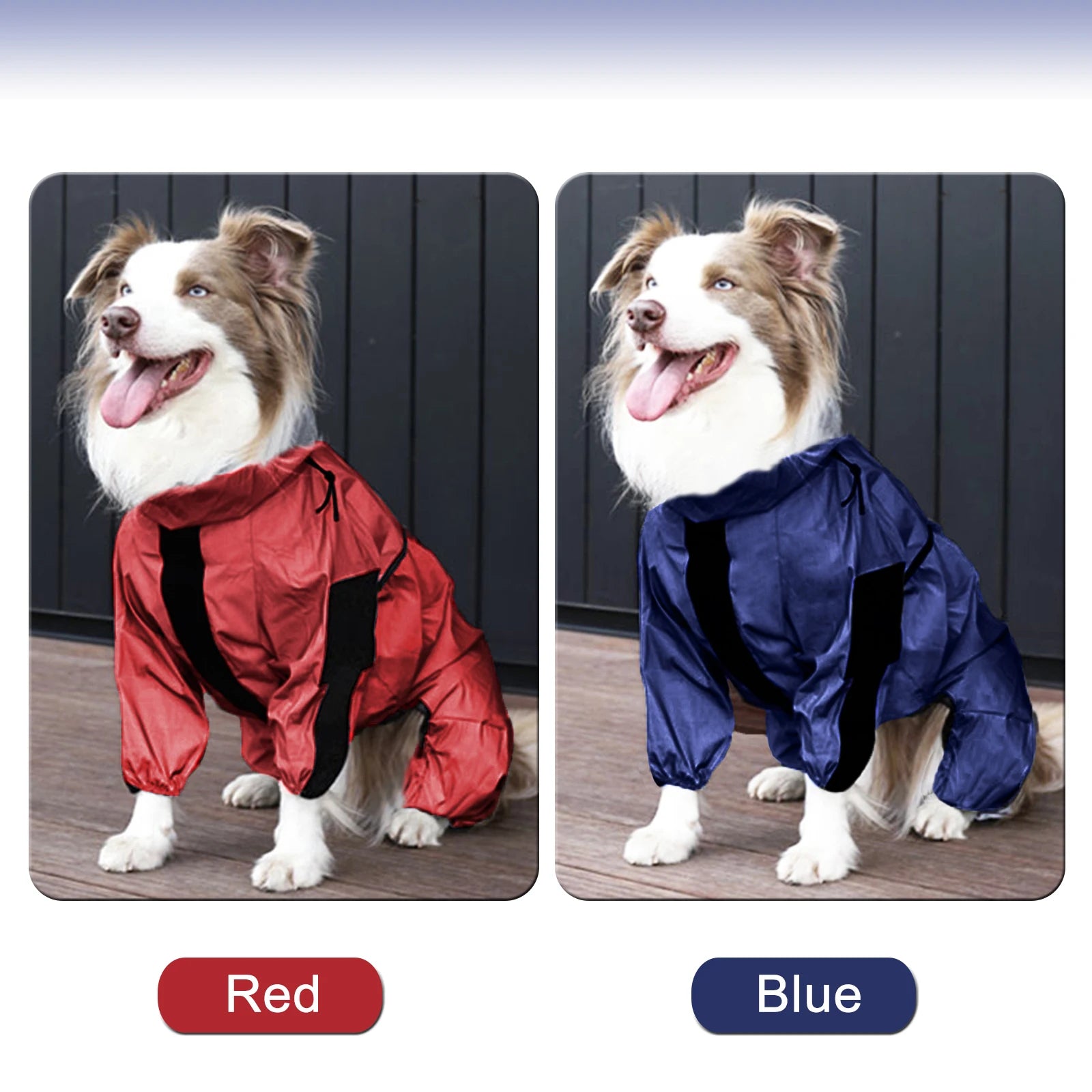 Waterproof Winter Dog Jacket – Fleece-Lined, Windproof Coat for Medium & Large Dogs