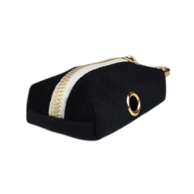 Black Velvet Personalized Dog Collar, Leash & Harness Set