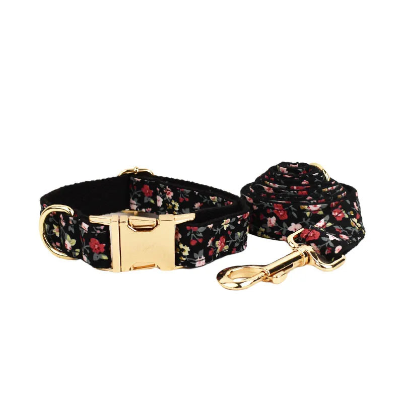 Personalized Dog Collar, Leash & Harness Set