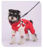 Waterproof Hooded Dog Raincoat – Lightweight Reflective Jacket for All Breed