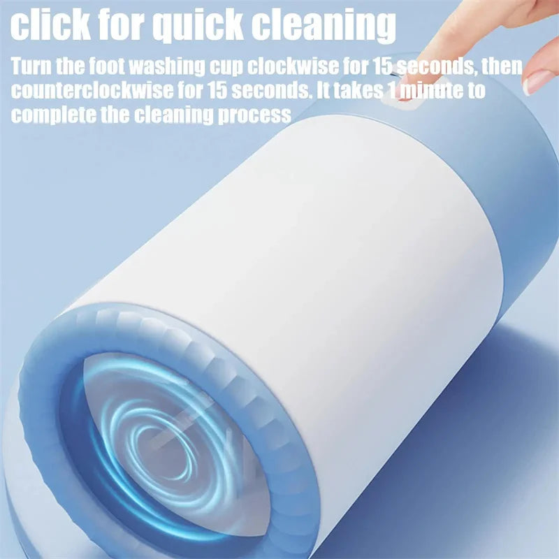 Automatic Pet Paw Cleaner – USB-C Rechargeable Portable Washer Cup for Dogs & Cats