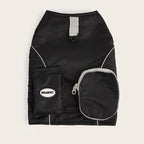 Reflective Waterproof Dog Vest – Outdoor Jacket with Back Pocket Design