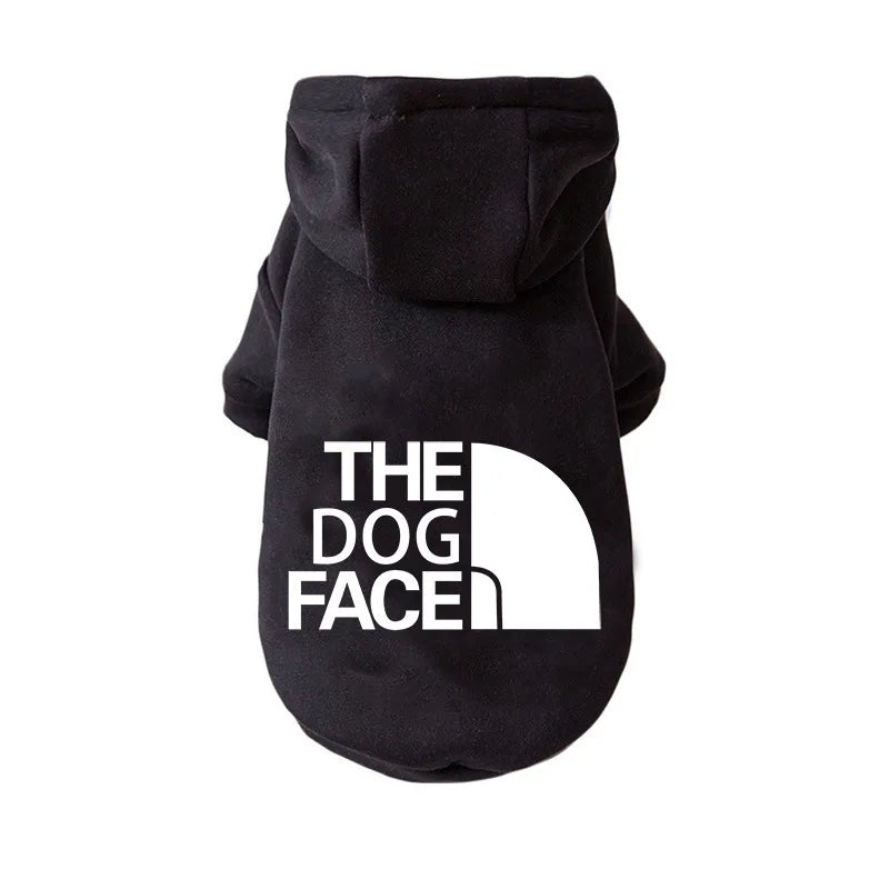 The Dog Face Hoodie – Warm Cotton Windproof Jacket for Small to Large Dogs