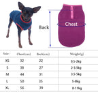 Fleece Dog Vest – Warm & Cozy Jacket for Small Dogs and Cats