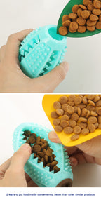 Large Dog Suction Cup Ball Toy – Interactive Slow Feeder & Teeth Cleaning Chew Toy