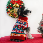 Thick Winter Dog Sweater – Warm Turtleneck Christmas Pullover for Small & Medium Dogs