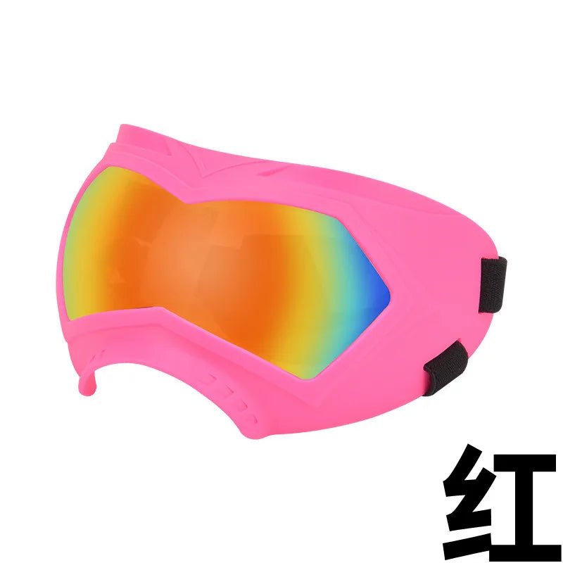 Large Dog Sunglasses – Adjustable Goggles for Medium & Large Dogs