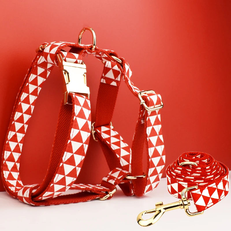 High Quality Heavy Duty Dog Harness Metal，Dog Harness Leash DIY