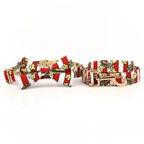 Pupcorn Party Dog Collar and Leash Set