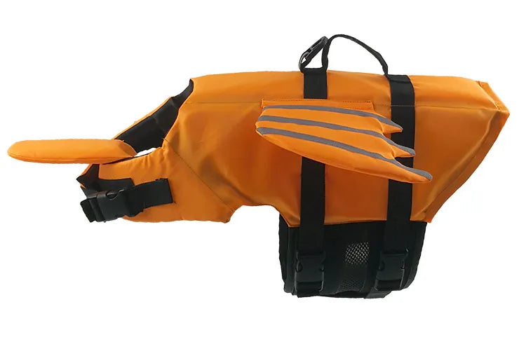 Dog Life Jacket – High Buoyancy Safety Vest with Adjustable Straps and Rescue Handle