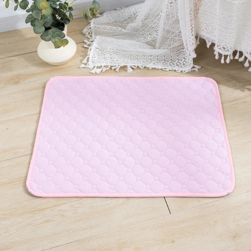 Reusable Waterproof Dog Pee Pad – Washable Absorbent Pet Training Mat