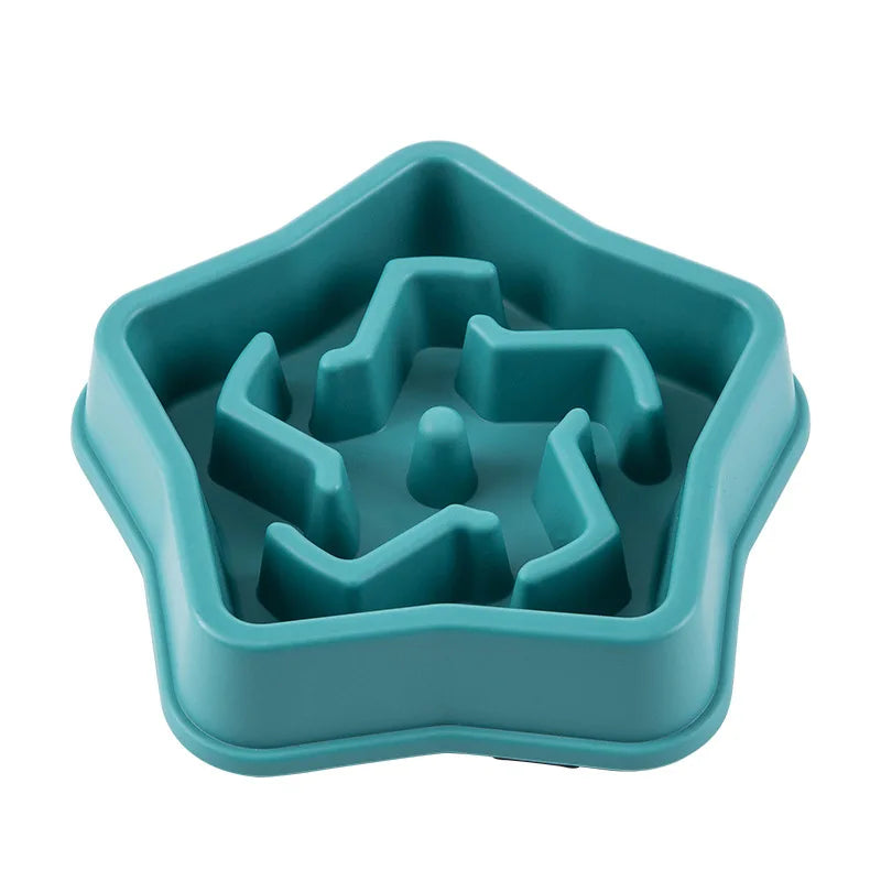 Slow Feeder Pet Bowl – Anti-Choking, Non-Slip Design for Dogs & Cats