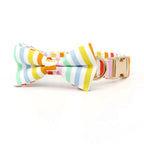 DDPaws  Bowtie Collar / XS Designed Summer Plaid Set [Made-to-Order]