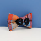 Grid Cotton Customized Designer Personalized Dog Collar, Leash & Harness Set