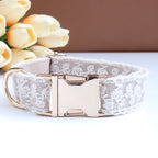 Luxury Pearl Lace Floral Set