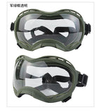 Large Dog Goggles – Windproof, Waterproof Tactical Sunglasses for Outdoor Protection