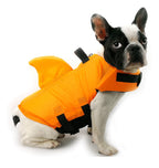 Shark Dog Life Jacket – Adjustable Buoyancy Safety Vest with Handle for Small to Large Dogs