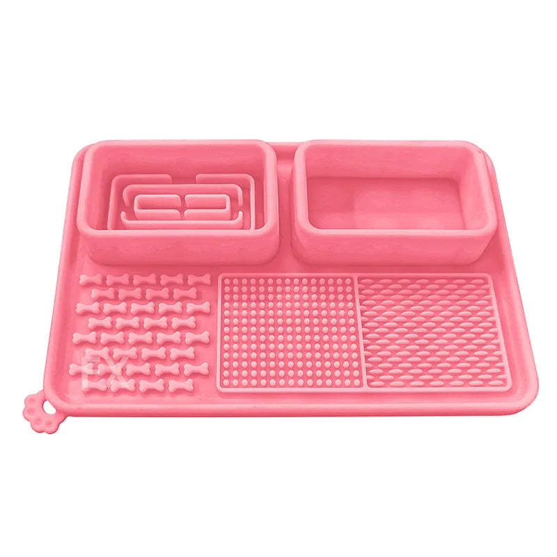 Dog Licking Pad – Slow Feeder & Calming Suction Mat for Dogs and Cats