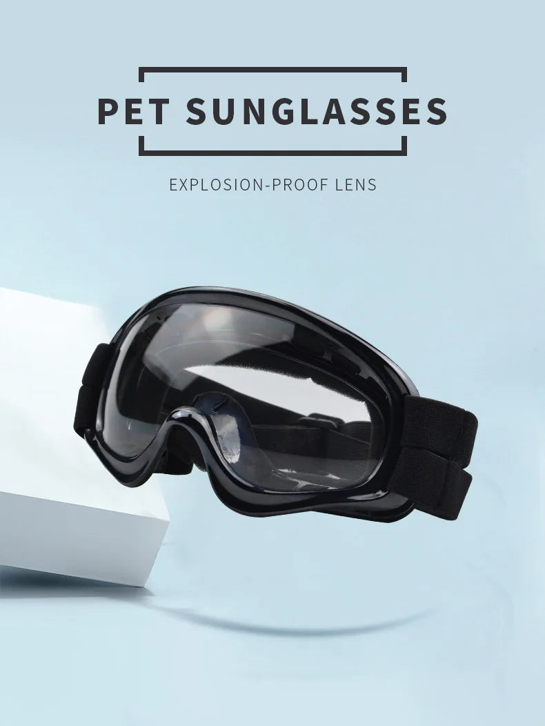 Dog Goggles – UV-Proof, Windproof Sunglasses for Medium & Large Dogs