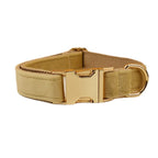 Nude Velvet Personalized Dog Collar, Leash & Harness Set