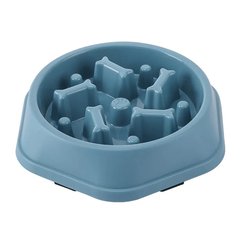 Slow Feeder Pet Bowl – Anti-Choking, Non-Slip Design for Dogs & Cats