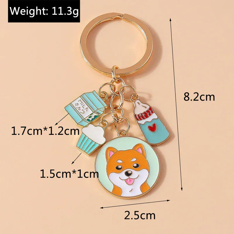 DDPaws  Cute Animal Dog Collar Charm