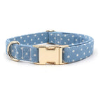 DDPaws  Designed Blue Denim Plaid Set [Made-to-Order]