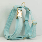 Lake Green Corduroy Personalized Dog Collar, Leash & Harness Set