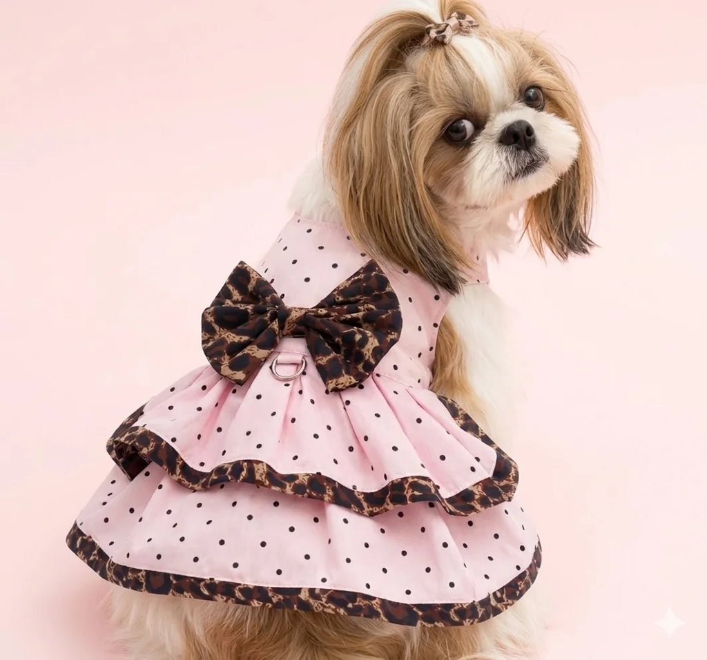 Floral Cotton Dog Dress