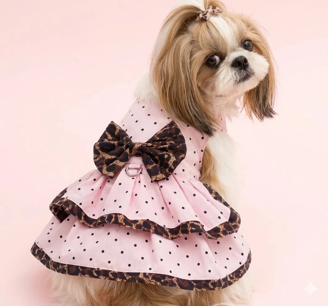 Floral Cotton Dog Dress