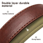 Personalized PU Leather Dog Collar – Soft Padded & Adjustable Custom ID Collar