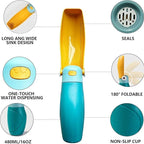 Portable Dog Water Bottle – Leakproof Travel Dispenser for Dogs, Cats