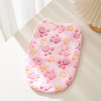 Flannel Dog Vest – Soft Paw Print Pet Clothes for Small & Medium Dogs