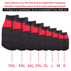 Waterproof Padded Dog Jacket – Warm Winter Vest for Small, Medium & Large Dogs