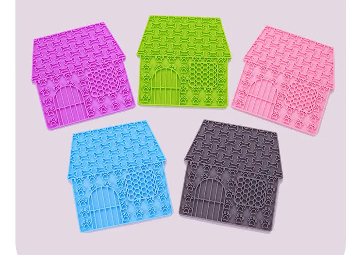Dog Licking Pad – Slow Feeder & Calming Suction Mat for Dogs and Cats