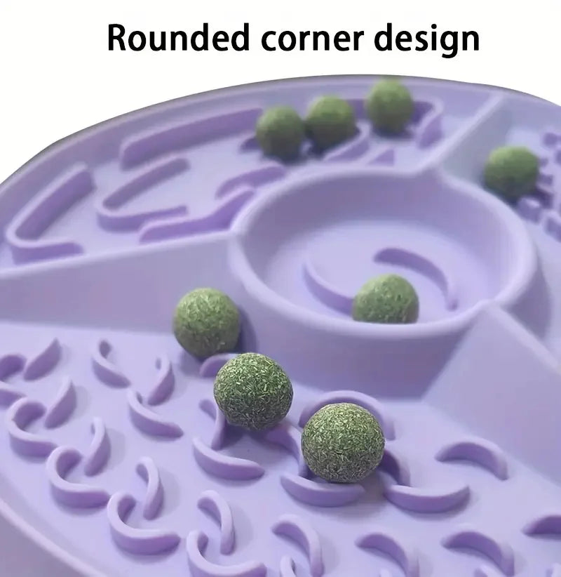 Dog Licking Pad – Slow Feeder & Calming Suction Mat for Dogs and Cats