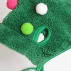 Christmas Pet Hat & Bandana Set – Cute Holiday Costume for Small Dogs & Cats