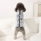 Fleece Winter Dog Jacket – Warm Adjustable Vest with D-Ring for Small Dogs
