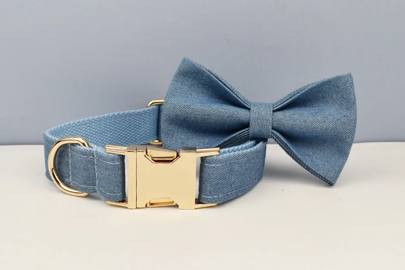 Personalized Dog Collar, Leash & Harness Set